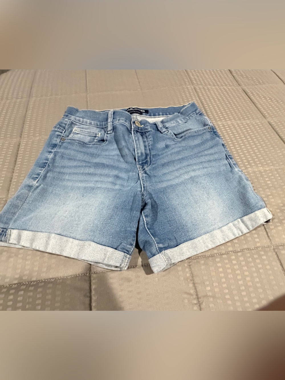 Junior’s Light Blue Denim Jeans Shorts